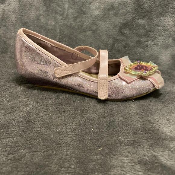 Disney Princess Shoes Rapunzel Tangled Pretend Play Dress Up Size 13/1 Costume - Picture 3 of 9